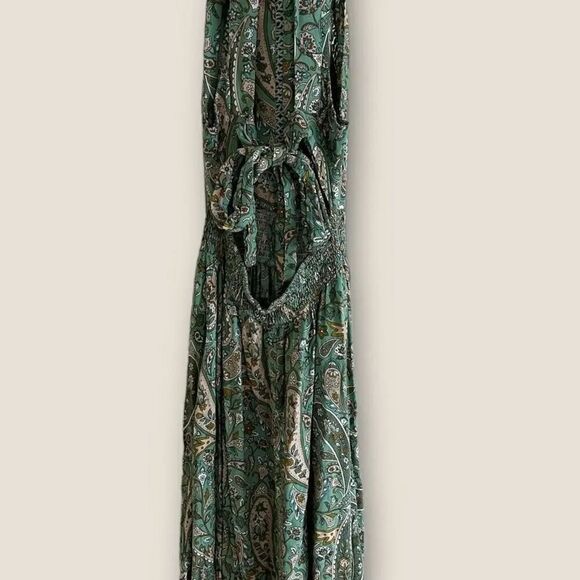 Ivory Bohemian Maxi Dress Size 6 - Picture 2 of 6